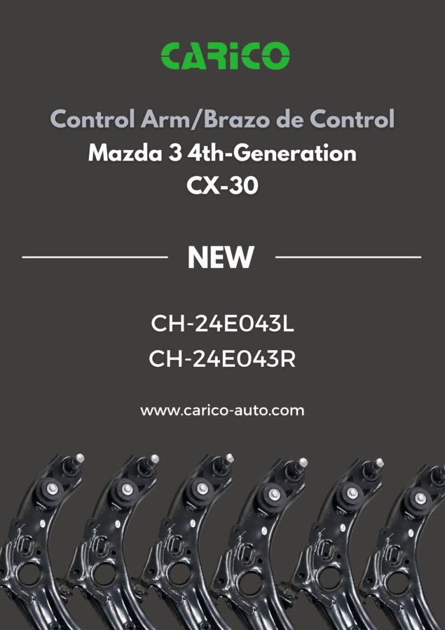 MAZDA3 Generation-4 CX-20   (NUEVOS PARTES, MARZO DE 2021)