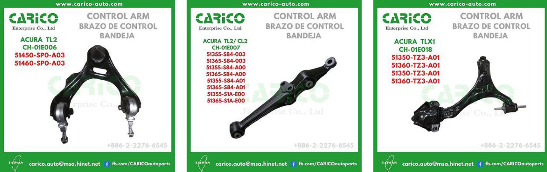 ACURA TLX/ TL/ CL CONTROL ARM  (NEW PARTS, 2022, FEB)