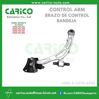 51360 T6A A01｜51360 T6A 000 - Top Carico Autopartes, Taiwán: Piezas de auto, Fabricante