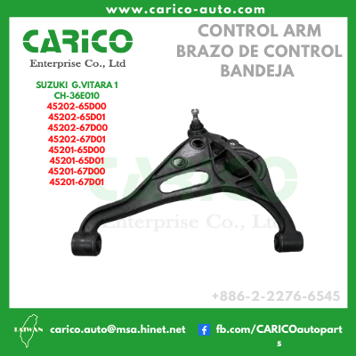 45202 65D00｜45202 65D01｜45202 67D00｜45202 67D01 - Top Carico Autopartes, Taiwán: Piezas de auto, Fabricante