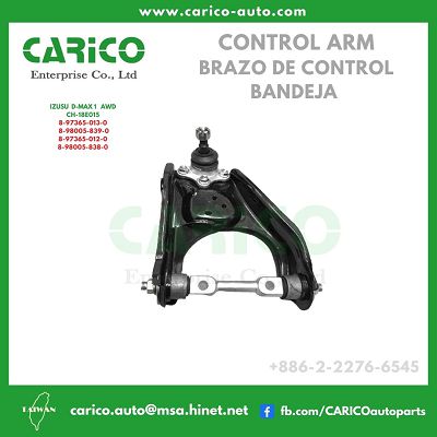 8 97365 012 0｜8 98005 838 0｜8 97235 080 1 - Top Carico Autopartes, Taiwán: Piezas de auto, Fabricante