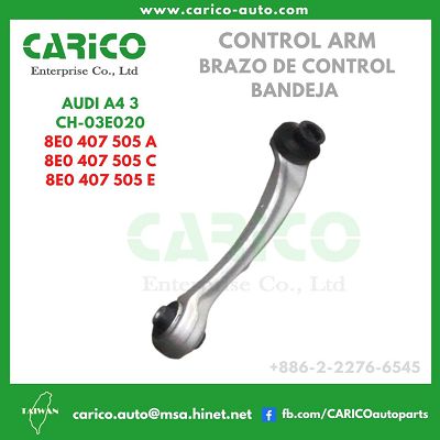 8E0 407 505 A｜8E0 407 505 C｜8E0 407 505 E - Top Carico Autopartes, Taiwán: Piezas de auto, Fabricante