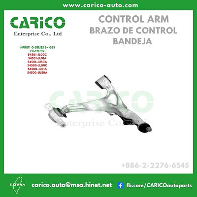 54501 JL00C｜54501 JL01A｜54501 JU50A｜54501 JK00A｜54501 JU50A - Top Carico Autopartes, Taiwán: Piezas de auto, Fabricante