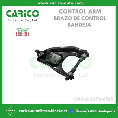 8 94374 418 5｜8 97104 174 1｜97104174 - Top Carico Autopartes, Taiwán: Piezas de auto, Fabricante