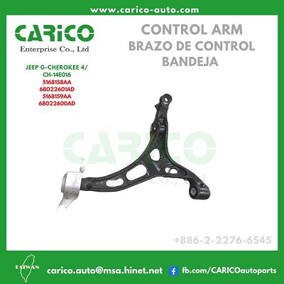 5168159AA｜68022600AD - Top Carico Autopartes, Taiwán: Piezas de auto, Fabricante