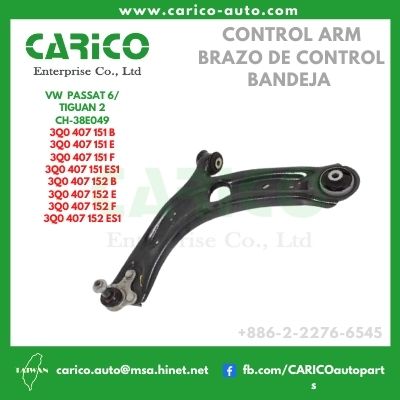 3Q0 407 151 B｜3Q0 407 151 E｜3Q0 407 151 F｜3Q0 407 151 ES1｜3Q0 407 151 L ?｜3Q0 407 151 L ? - Top Carico Autopartes, Taiwán: Piezas de auto, Fabricante