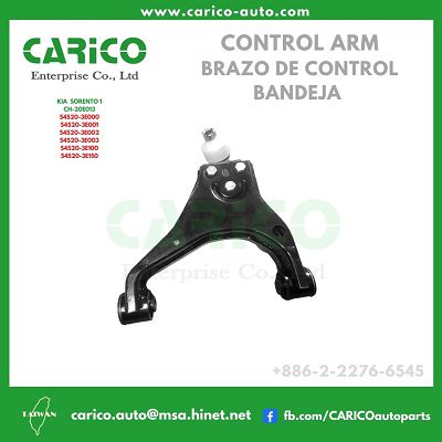 54520 3E000｜54520 3E001｜54520 3E002｜54520 3E003｜54520 3E100｜54520 3E150 - Top Carico Autopartes, Taiwán: Piezas de auto, Fabricante