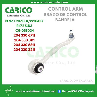 204 330 6711｜204 330 3111 - Top Carico Autopartes, Taiwán: Piezas de auto, Fabricante