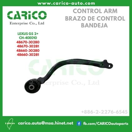 48670 30280｜48670 30281 - Top Carico Autopartes, Taiwán: Piezas de auto, Fabricante