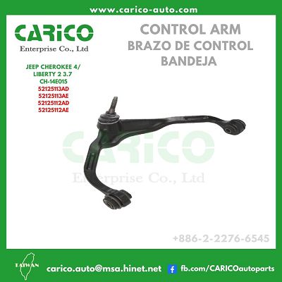 52125113AE｜52125113AD - Top Carico Autopartes, Taiwán: Piezas de auto, Fabricante