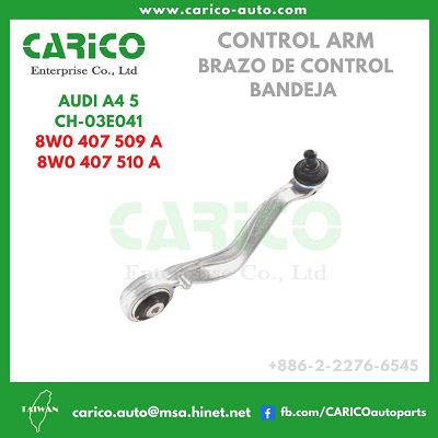 8W0 407 510 A - Top Carico Autopartes, Taiwán: Piezas de auto, Fabricante