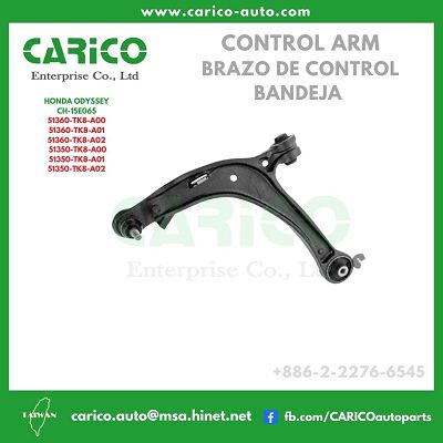 51350-TK8-A00｜51350-TK8-A01｜51350-TK8-A02 - Top Carico Autopartes, Taiwán: Piezas de auto, Fabricante