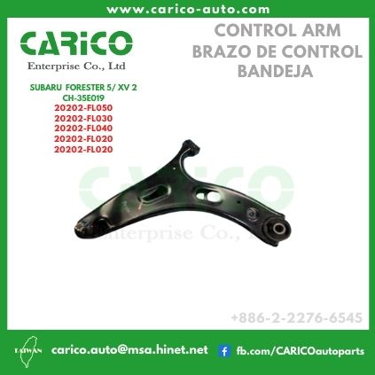 20202 FL050｜20202 FL030 - Top Carico Autopartes, Taiwán: Piezas de auto, Fabricante