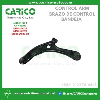 54501 SN122｜54501 SN123｜54501 SN123 C2 - Top Carico Autopartes, Taiwán: Piezas de auto, Fabricante