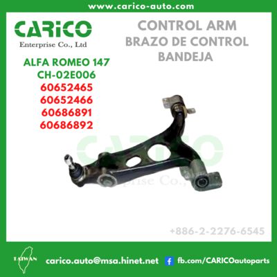 60652466｜60686892 - Top Carico Autopartes, Taiwán: Piezas de auto, Fabricante