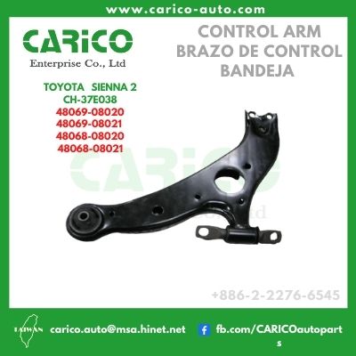 48069 08020｜48069 08021 - Top Carico Autopartes, Taiwán: Piezas de auto, Fabricante