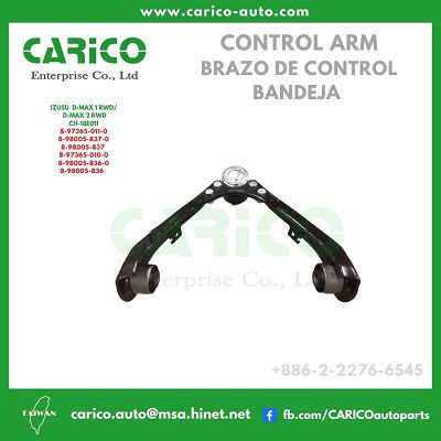 8 97365 011 0｜8 98005 837 0｜8 97306 883 1 - Top Carico Autopartes, Taiwán: Piezas de auto, Fabricante