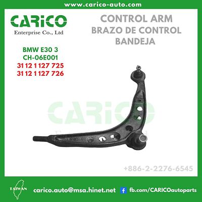 31 12 1 127 725 - Top Carico Autopartes, Taiwán: Piezas de auto, Fabricante