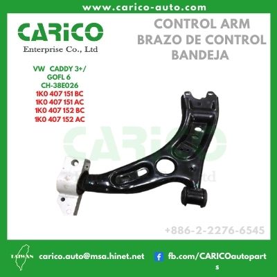 1K0 407 151 BC｜1K0 407 151 AC｜2K0 407 151 - Top Carico Autopartes, Taiwán: Piezas de auto, Fabricante