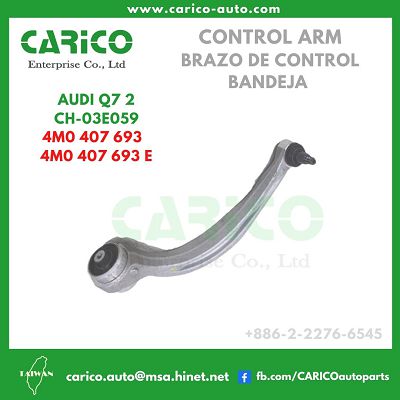 4M0 407 693 E - Top Carico Autopartes, Taiwán: Piezas de auto, Fabricante