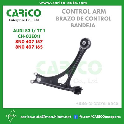 8N0 407 157｜8N0 407 165｜8N0 407 151D - Top Carico Autopartes, Taiwán: Piezas de auto, Fabricante