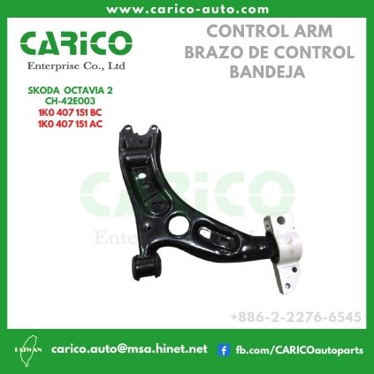 1K0 407 151 BC｜1K0 407 151 AC - Top Carico Autopartes, Taiwán: Piezas de auto, Fabricante