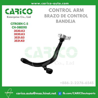 3521 G3｜3521 K0 - Top Carico Autopartes, Taiwán: Piezas de auto, Fabricante