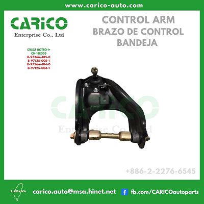 8 97366 485 0｜8 97125 005 1 - Top Carico Autopartes, Taiwán: Piezas de auto, Fabricante