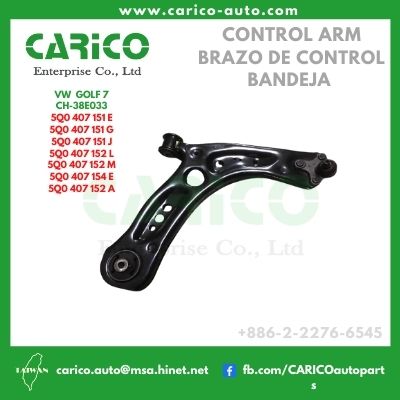 5Q0 407 151 E｜5Q0 407 151 G｜5Q0 407 151 J｜5QM 407 151 A - Top Carico Autopartes, Taiwán: Piezas de auto, Fabricante