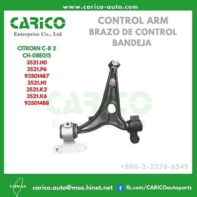 3521 H1｜3521 K2｜3521 K6｜93501488 - Top Carico Autopartes, Taiwán: Piezas de auto, Fabricante