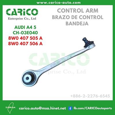 8W0 407 505 A - Top Carico Autopartes, Taiwán: Piezas de auto, Fabricante