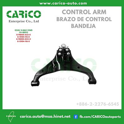 8 98005 833 0｜8 15104 115 0｜5104115 - Top Carico Autopartes, Taiwán: Piezas de auto, Fabricante