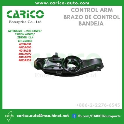 4013A091｜4013A093｜4013A351 - Top Carico Autopartes, Taiwán: Piezas de auto, Fabricante