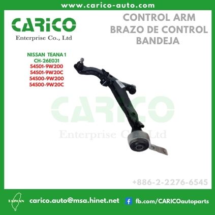 54500 9W200｜54500 9W20C - Top Carico Autopartes, Taiwán: Piezas de auto, Fabricante