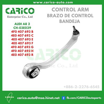 4E0 407 693 C｜4E0 407 693 E｜4E0 407 693 F - Top Carico Autopartes, Taiwán: Piezas de auto, Fabricante