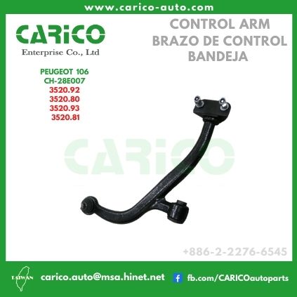 3520 93｜3520 81｜95658979 - Top Carico Autopartes, Taiwán: Piezas de auto, Fabricante