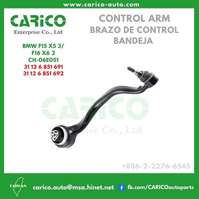 31 12 6 851 692 - Top Carico Autopartes, Taiwán: Piezas de auto, Fabricante