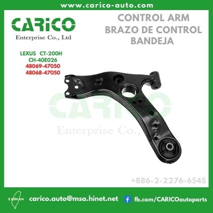 48068 47050 - Top Carico Autopartes, Taiwán: Piezas de auto, Fabricante