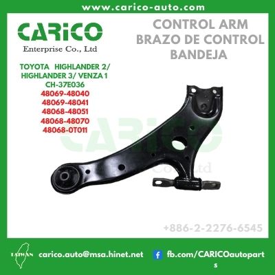 48069 48040｜48069 48041｜48069 48051｜48069 48070｜48069 0T011｜48069 0E050 - Top Carico Autopartes, Taiwán: Piezas de auto, Fabricante