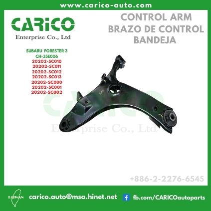 20202 SC010｜20202 SC011｜20202 SC012｜20202 SC013 - Top Carico Autopartes, Taiwán: Piezas de auto, Fabricante