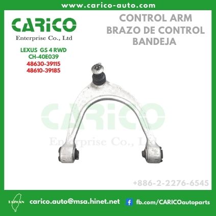 48610 39185 - Top Carico Autopartes, Taiwán: Piezas de auto, Fabricante