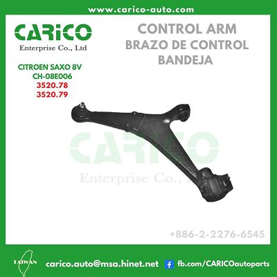 3520 79 - Top Carico Autopartes, Taiwán: Piezas de auto, Fabricante