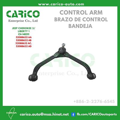 52088632 AA｜52088632 AB｜52088632 AC｜52088632 AD - Top Carico Autopartes, Taiwán: Piezas de auto, Fabricante