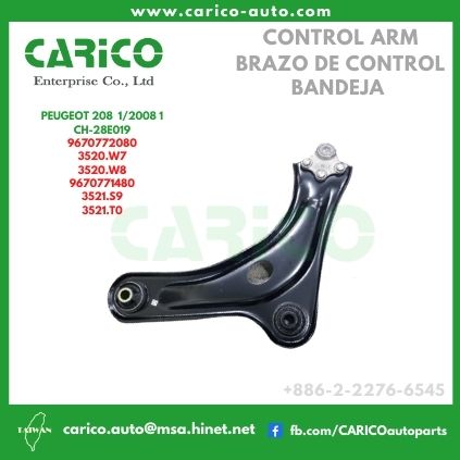 9670771480｜3521 S9｜3521 T0｜9803286480 - Top Carico Autopartes, Taiwán: Piezas de auto, Fabricante