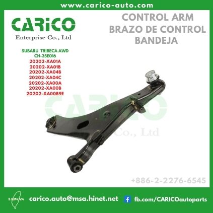 20202 XA01A｜20202 XA01B｜20202 XA01C｜20202 XA04B｜20202 XA04C - Top Carico Autopartes, Taiwán: Piezas de auto, Fabricante