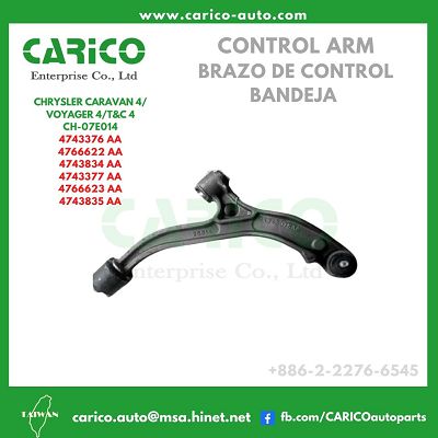 4743376 AA｜4766622 AA｜4743834 AA - Top Carico Autopartes, Taiwán: Piezas de auto, Fabricante