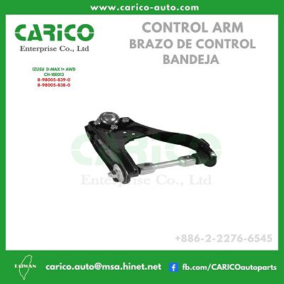 8 98005 838 0｜8 97365 012 0 - Top Carico Autopartes, Taiwán: Piezas de auto, Fabricante