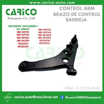 MN101742｜MN 101744｜MR 961262｜4013A132｜MR 961392｜4013A130 - Top Carico Autopartes, Taiwán: Piezas de auto, Fabricante