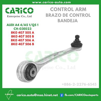 8K0 407 506 A｜8K0 407 506 B - Top Carico Autopartes, Taiwán: Piezas de auto, Fabricante