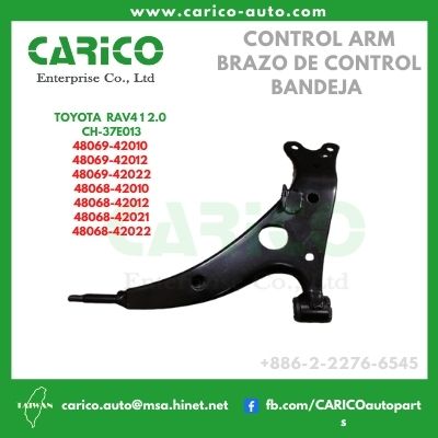 48068 42010｜48068 42011｜48068 42012｜48068 42022 - Top Carico Autopartes, Taiwán: Piezas de auto, Fabricante